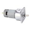 Gear Motor DC 24V 3.8A Speed Reduction Self Locking Reversible Worm Geared Motor for Machine 100RPM