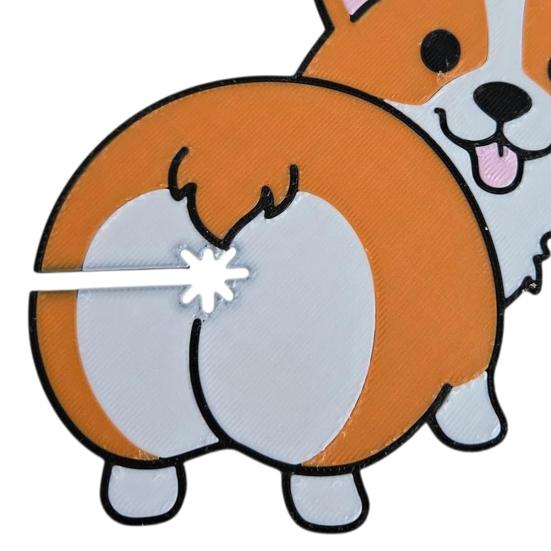 Klips do torebki na chleb z tyłkiem Corgi Wielorazowy Klips Dekoracyjny do Przechowywania Przekąsek Gadżet Kuchenny Prezent dla Właścicieli Zwierząt Domowych Miłośników Psów