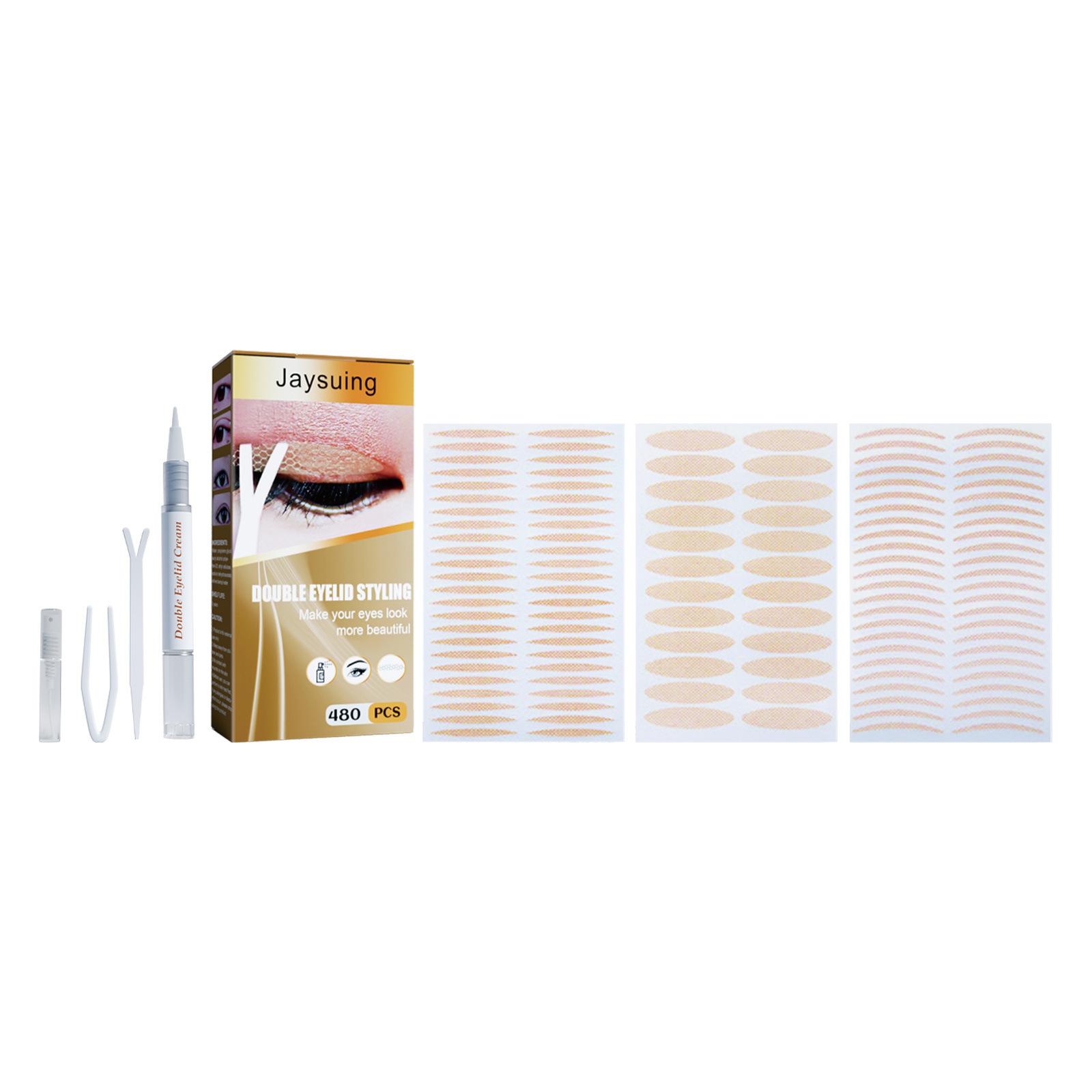 

jaysuing invisible natural double eyelid stickers long lasting eye beauty stickers 1