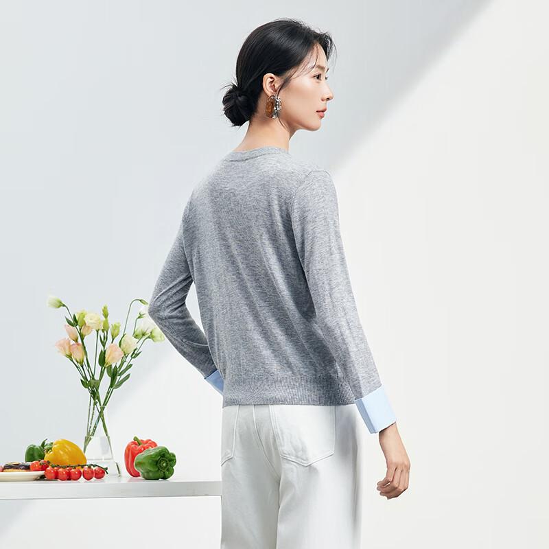 JOY SPEAKER Women's Short Wool Knit Cardigan