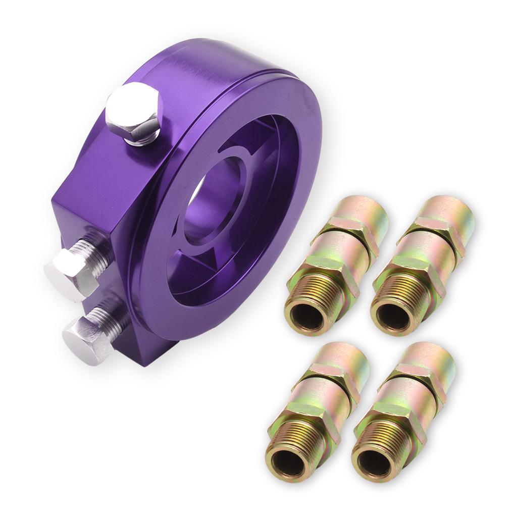 

Высокопроизводительный пластинчатый адаптер для универсального масляного фильтра Precision Engineering Oil Filter Cooler