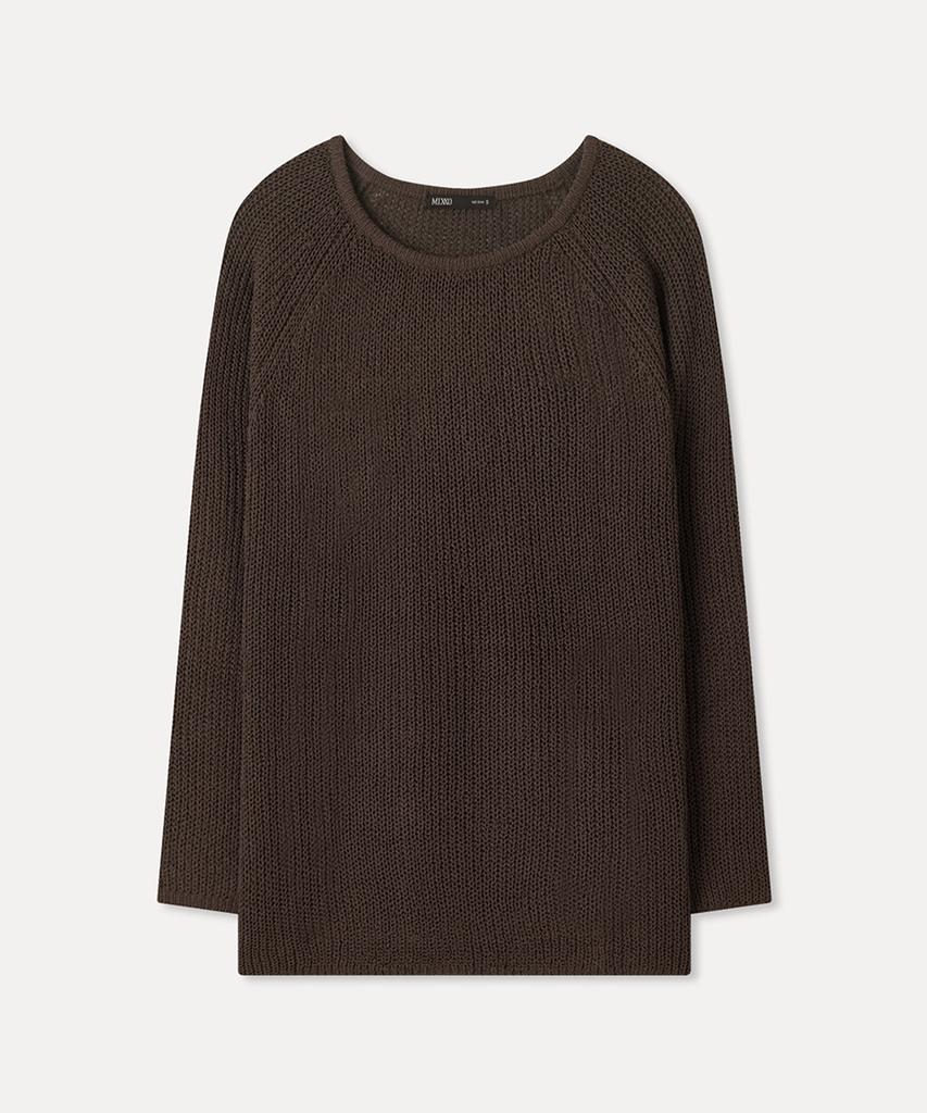 MIXXO [Essential] Loose Fit Long Sleeve Knit_Miwkag530T