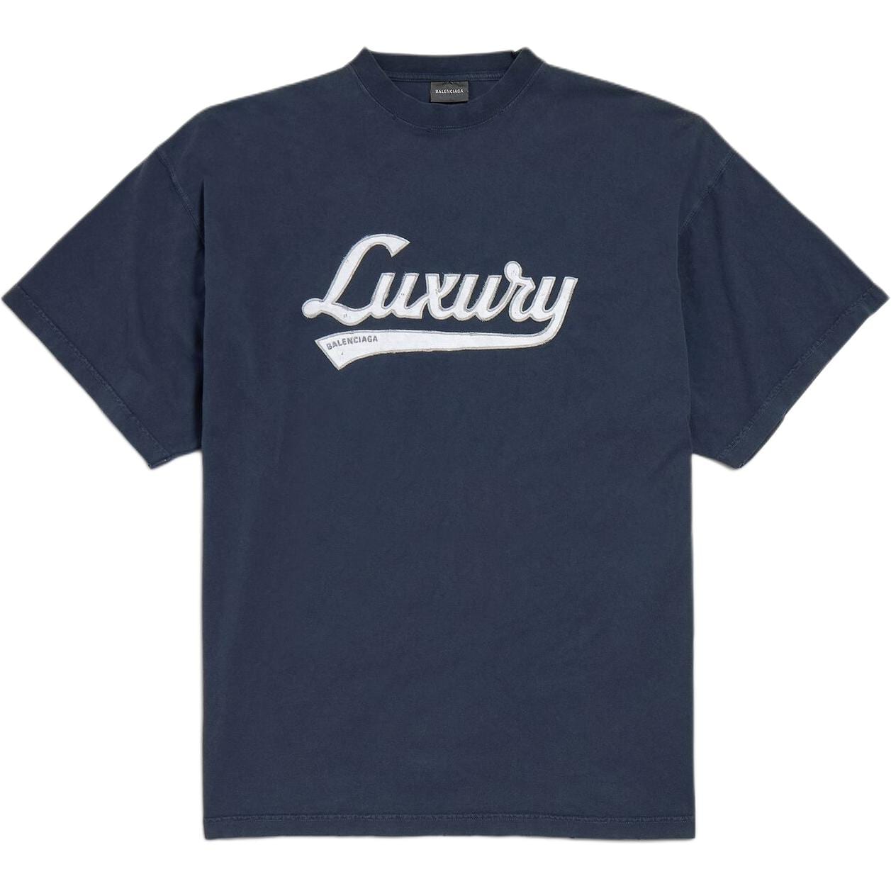 Balenciaga Luxury Script Oversized T-Shirt 850345TTVB68593