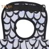 Chicken Saddle for Hens Printed Chicken Aprons with Adjustable Strap Chicken Vest Jacket Clothes for Poultry Back Feather Protection