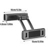 Tablet Holder For Car Adjustable Headrest Phone Mount Space-Saving Tablet Stand Vehicles Must Haves For Travel Navigation Daily