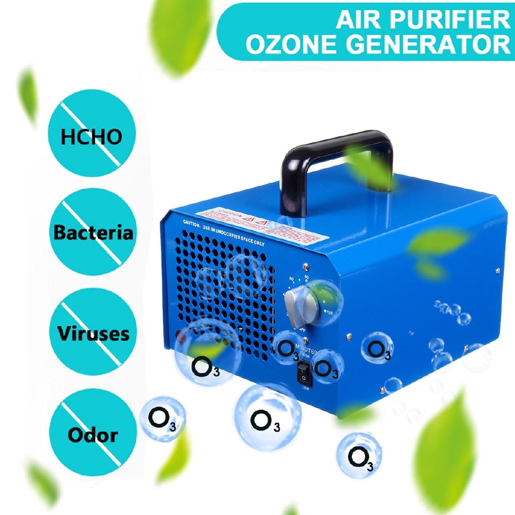 100W Air Ozonizer Air Purifier Household Deodorizer Ozone Ionizer Generator Sterilization Germicidal Filter Disinfection