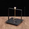 Sleek Metal Tissue Box Stand For Dining Table Home Office Accessory Decoration
