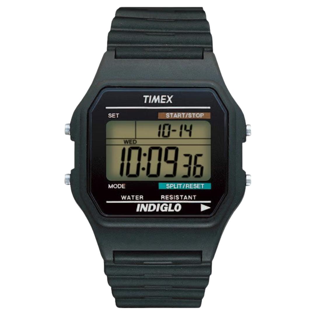TIMEX Classic Digital Watch Silver/Black/Gold Unisex Japan Authentic T78587 TW2U84000 T78677 TW2U84000