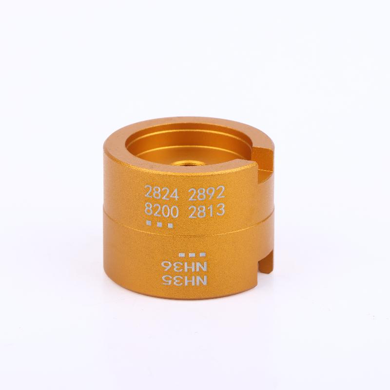 Universal Watch Movement Holder Bracket Double-Sided Aluminum Base Watch Repair Tools Nh35 Nh36 2824 2892 8200