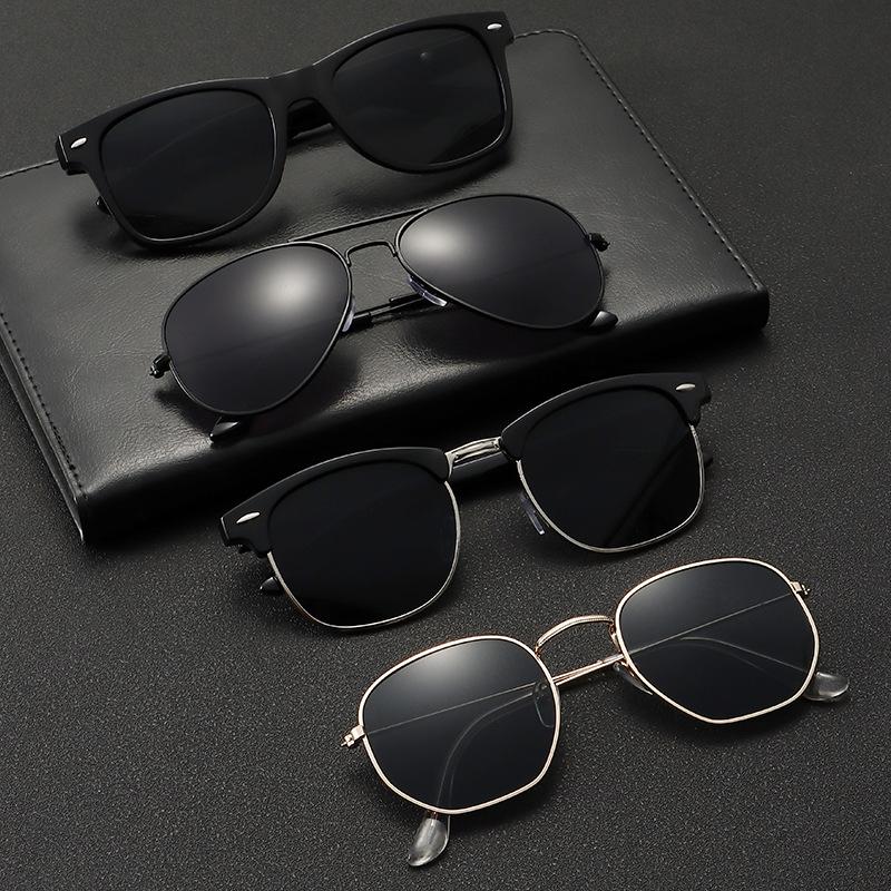 New Unisex Rectangle Vintage Sunglasses Design Retro Sun Glasses Female Lady Eyeglass Cat Eye Casual Goggles UV400 Glasses