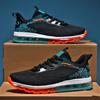 Spring Men's Sports Shoes Full Palm Air Cushion Student Mesh Running Shoes Teen Large Size Men's Shoes