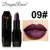 Halloween Matte Lipstick Green, Brown, Rose Red, Black, Blue, Green, Purple, Red Lip Tints - Waterproof, Smudge-Proof Lip Stains for Cosplay Makeup