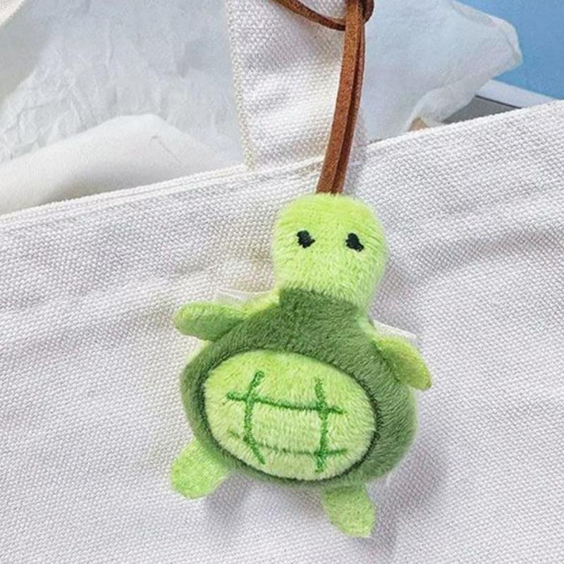 Cartoon Plush Turtle Pendant Bag Pendant Carkeyring Accessories Children'S Gift