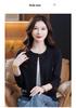 Mulberry Silk Wool Three-Dimensional Embroidery Round Neck Women's Casual Knit Cardigan