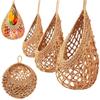 Cotton Rope Fruit Storage Basket Hand Woven Vegetable Storage Basket  Home Storage