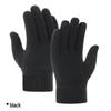 Unisex Windproof Fleece Cycling Gloves for Autumn & Winter
