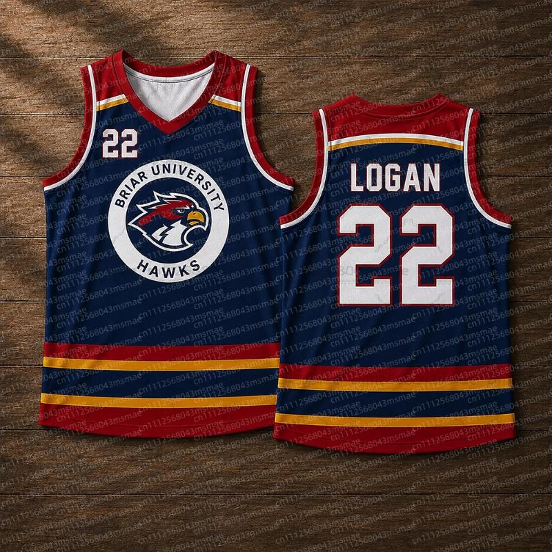 Off Campus Briar University Jersey Graham 44 22 Di Laurentis 66 Tucker Sleeveless Basketball Vest Women Mens Hockey Child Vest