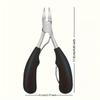 1 Pcs Nail Clippers for Thick Nails and Ingrown Toenails - Sharp Curved Blade for Men and Women - Perfect Pedicure Tool