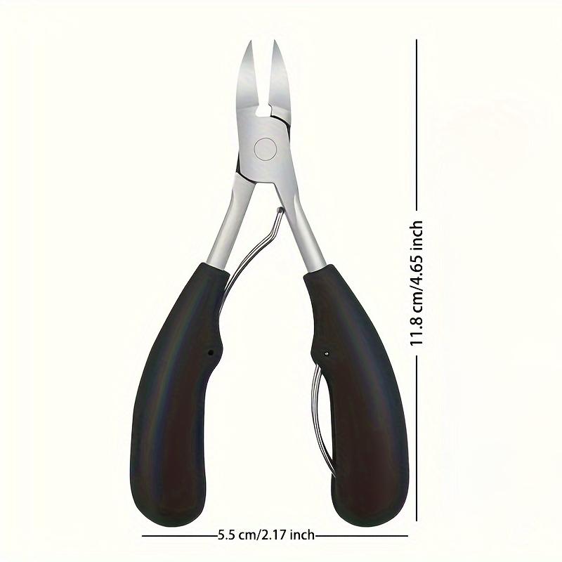 1 Pcs Nail Clippers for Thick Nails and Ingrown Toenails - Sharp Curved Blade for Men and Women - Perfect Pedicure Tool