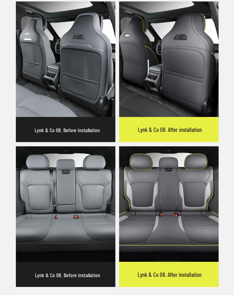 Lynk & Co 08 Five-Seater Leather Car Seat Cushion - All-Season Style
