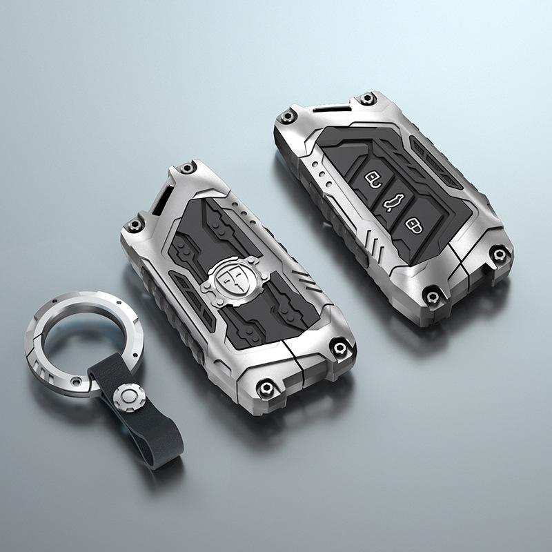 Car Key Case for Volkswagen Sagitar, Passat, and Lavida - Protective Shell and Buckle