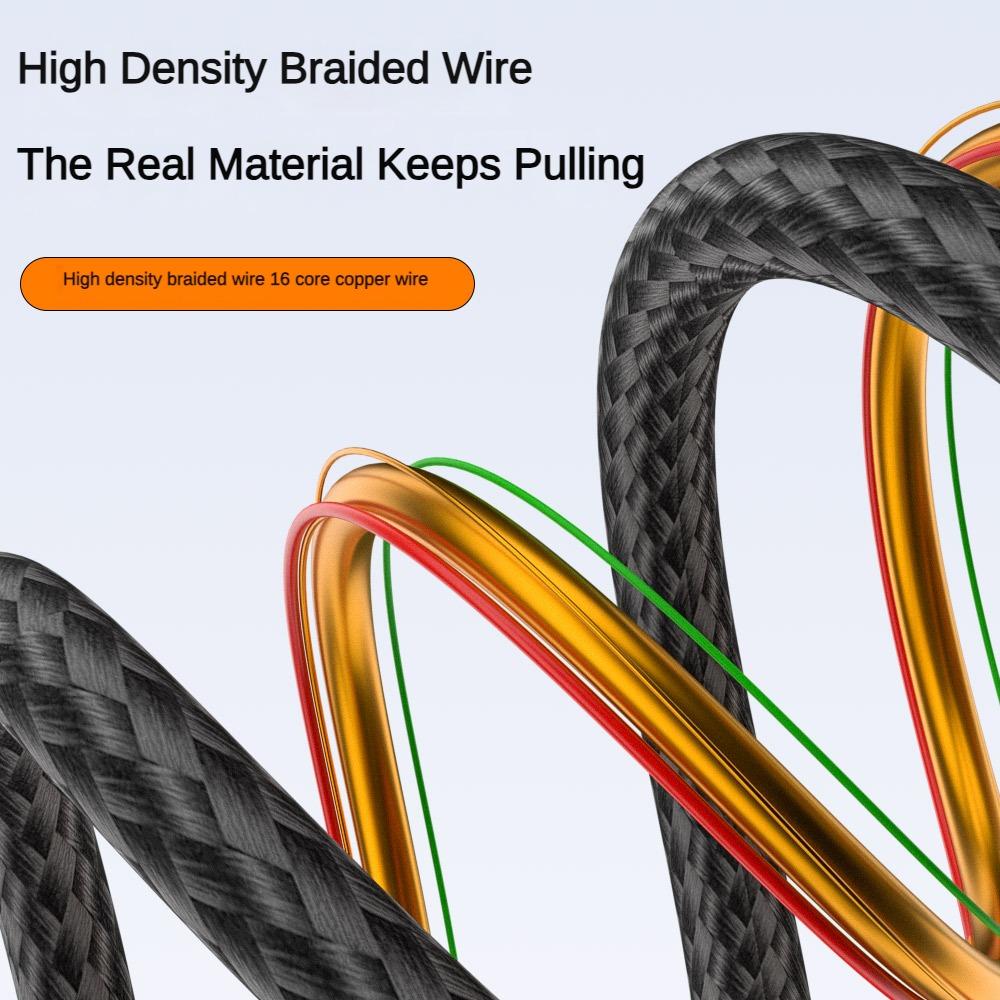 USB3.2 100W Type-C to Type-C Full Function 8K HD Fast Charging Data Cable Suitable for Samsung iPhone 15 MacBook Charging Cable