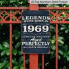2D Flat 1pc 8*12inch Aluminum Sign and Plaque, Vintage Year Aluminum Tin Sign, Classic 1969 Born Legend Edition, Decorate Your Bar, Kitchen, Office