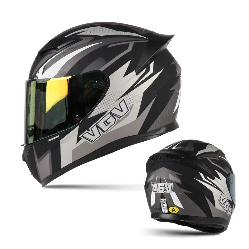 Full face motorcycle helmet suitable for both men and women - dual sunshades, safe and reliable, high-quality materials, multipl