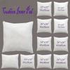 Inner Pads Cushion Inserts Fillers 14" 16" 18" Etc  Hollow Fiber Scatters Inners