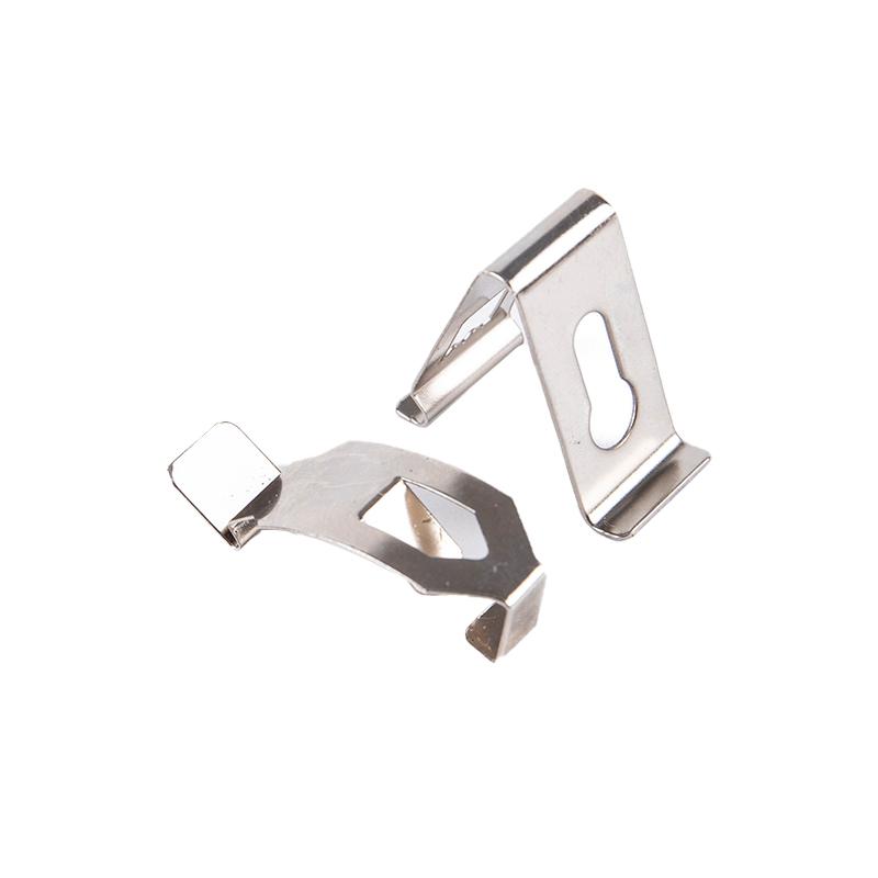 20Pcs Po Frame Clips Fasteners Hooks Metal Spring Turn Clip Hanger Painting Mirror Hanger