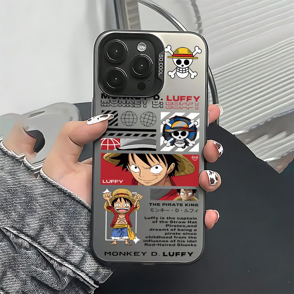 ONES PIECES Luffys Phone Case For iPhone 17 17e 16e 16 15 14 13 12 11 Mini Pro Max X XR XSMAX 8 7 Air Plus Anti Fall Matte