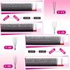 New Arrival U Shape YY Eyelashes Extensions 3DW U5DW Lashes Extension Premade Volume Fans False Eyelashes U Shape W Bloom Lashes