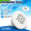 SP1424 Pool Wasserauslass 1,5 Zoll 2 Zoll Pool Einlass Fitting Tragbarer Poolablauf