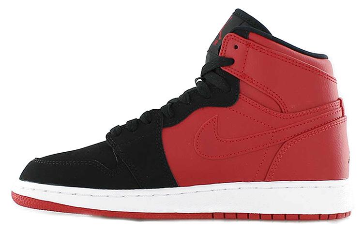 Jordan 1 Retro High Red Black BG 705300-605 36.5