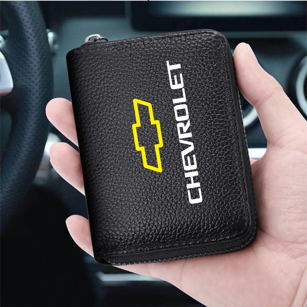 1pcs Car Wallet Storage Bag DJIS4Y34 Organizer Box For Chevrolet Lacetti Aveo Cobalt Cruze Malibu Trax Camaro Sail Captiva Epica Lova Z71