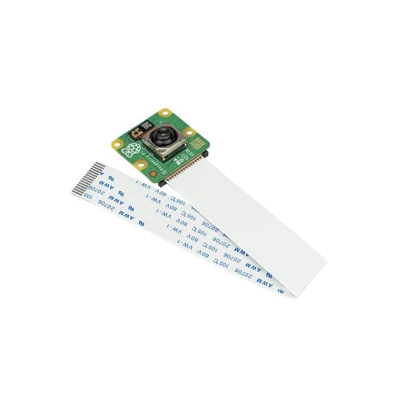 Raspberry Pi Official Camera Module V3 (Visible Light [SC0872], 4K, 1080p, 720p, Ultra-compact, 16:9, MP4, HDR, Autofocus, Wide-angle Lens, Webcam)