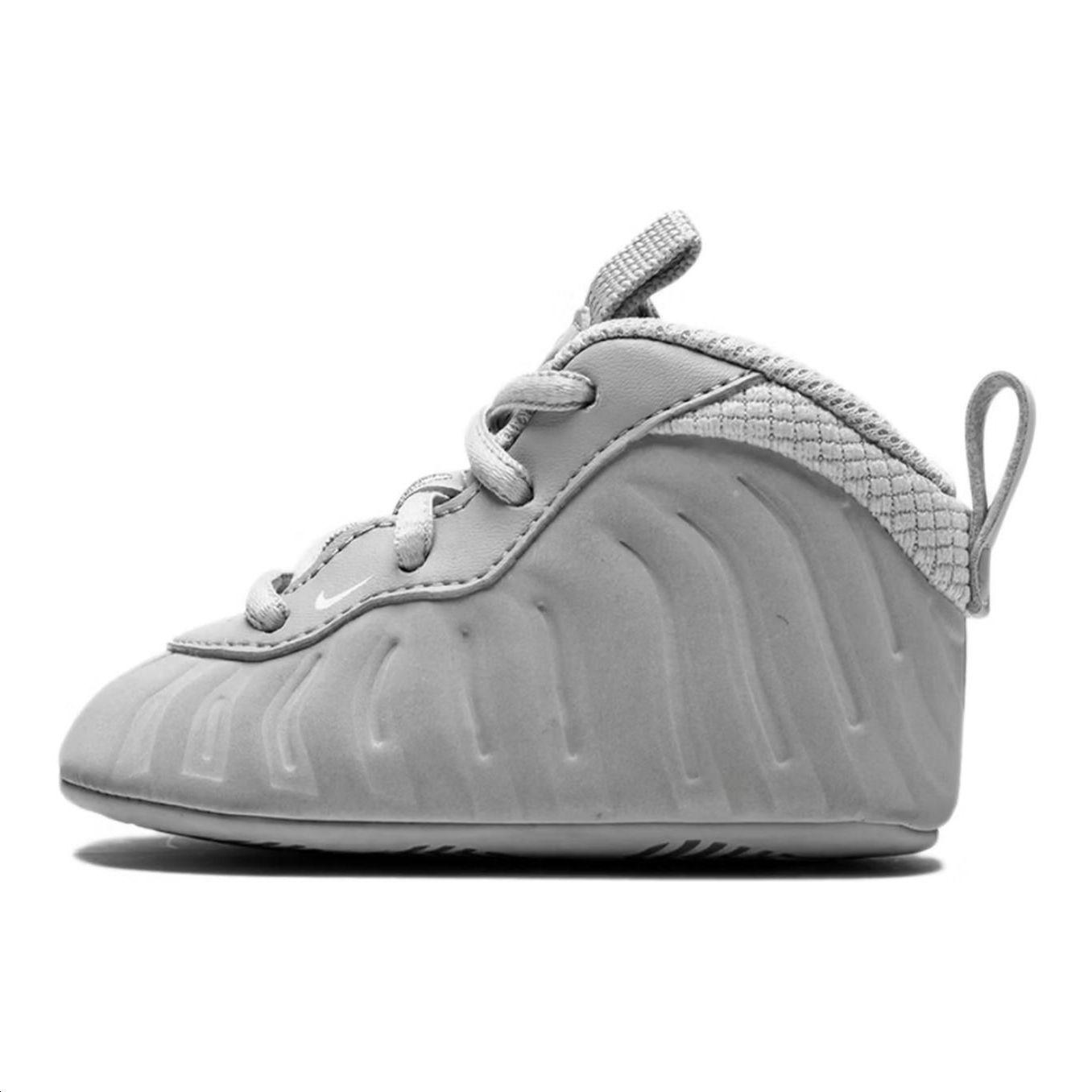 

Nike Детские кроссовки Little Posite One CB Wolf Grey White Cool-Grey Black 644790-007 18.5