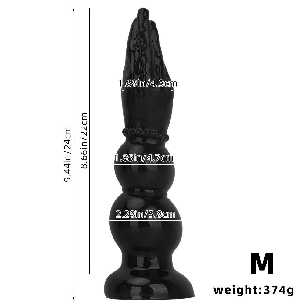 PVC Butt Plug Dildo Women's Masturbator Sex Toy Huge Fisting BDSM Strap On Penis Big Dick