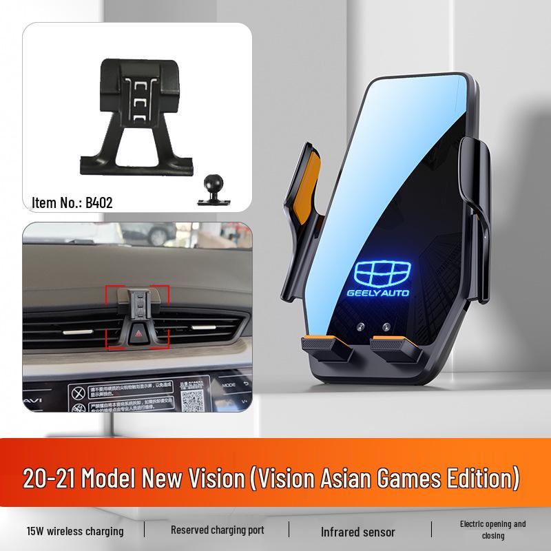 Car Phone Holder for Geely Boyue PRO, Vision S1/X3/X6, Emgrand GL/GS