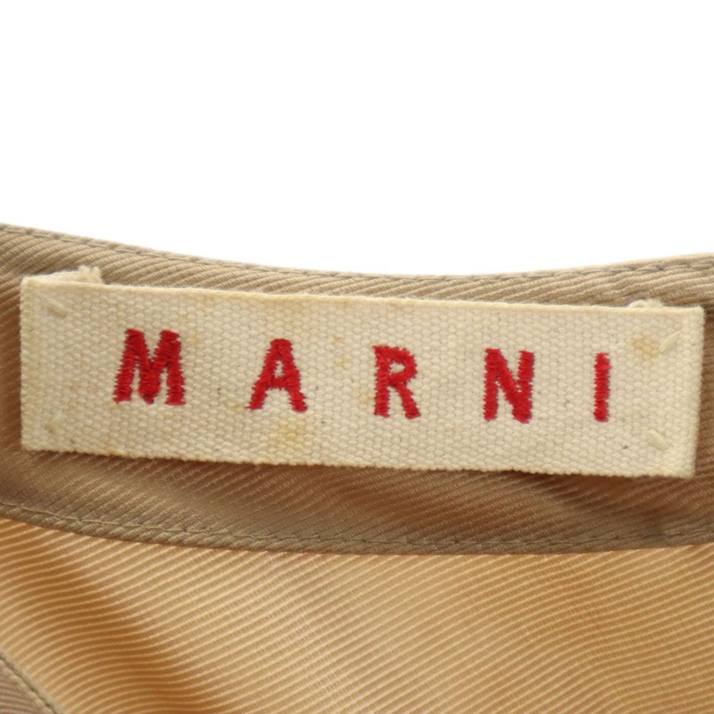 MARNI made in Italy Five-quarter sleeve Cut 40 Beige Women Used