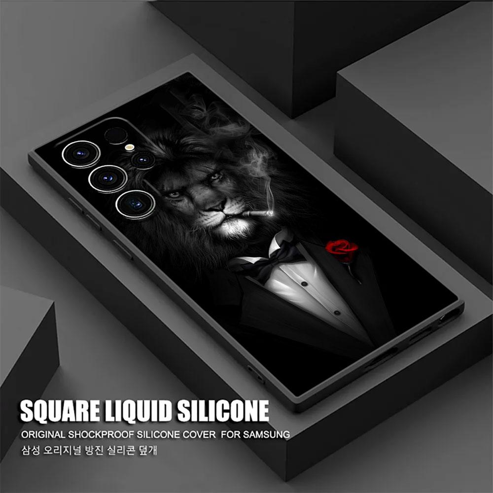 Eagle Cat Lion Tiger Animal S26Ultra Case For Samsung Galaxy S26 S25 S24 S23 S20 S21 FE S22 Ultra Plus 5G Cases Soft Phone Cover