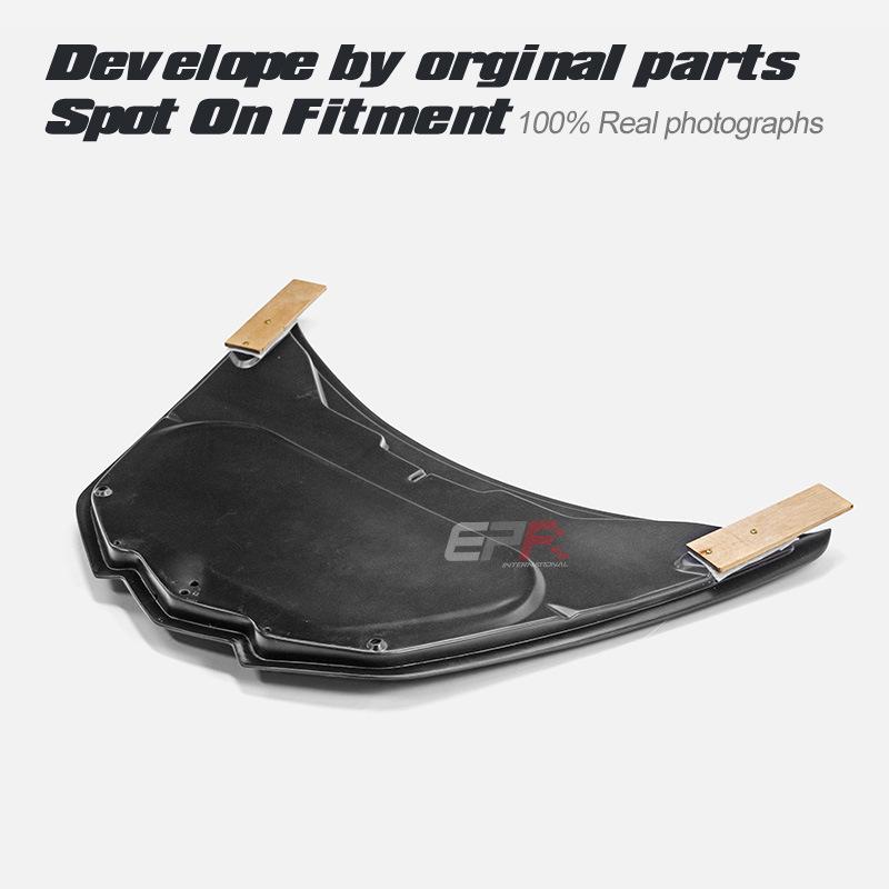 ZR Style Carbon Fiber Front Hood with Engine Vents for 2020+ Chevrolet Corvette C8