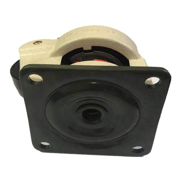 Footmaster GD-80F High Quality Heavy Industry Wheel Caster Leveling Adjustment Casters Plate Mounting Type Warehouse Workshop
