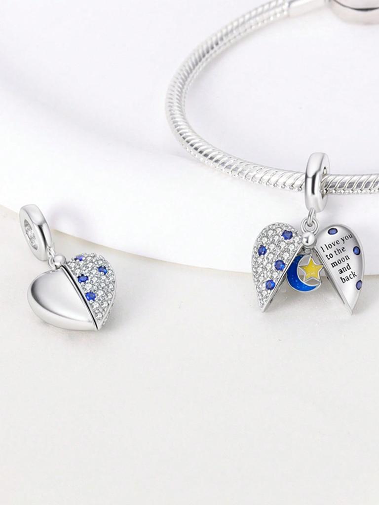 Charms Silber Blaue Augen Perlen Für CharmsOriginales Armband Perlen Schmuckherstellung Geschenk für Frauen