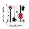 Red Series Geometric Pillow Cover Abstraction Cushion Sofa Sleeve Home Decoration Covers Wedding Pillow Covers Linen Cushion
