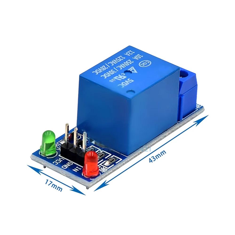 5V 12V  Relay Module1 2 4 6 8 Channel with Optocoupler Relay Output 1 2 4 6 8 Way Relay Module for Arduino in Stock