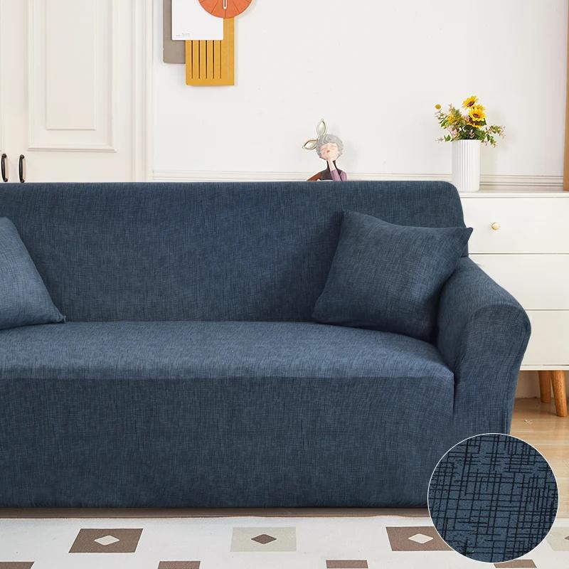 Stretch Couch Cover Non-Slip Sofa Covers For Living Room Sectional Sofa Slipcovers Furniture Protector For Kids Pets Washable