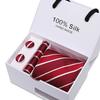Gift Box Five-Piece Tie Men'S Formal Wear Business Casual Wedding Groom Bow Tie Square Scarf