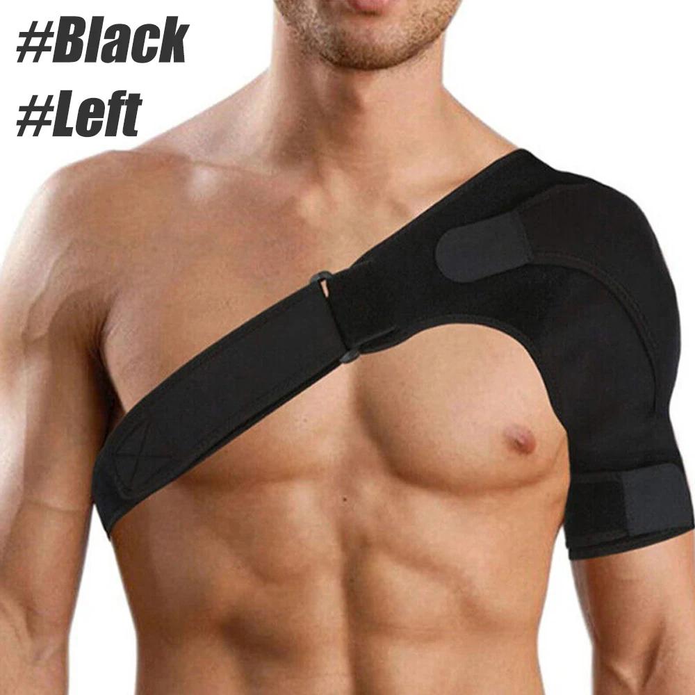 Sports Shoulder Stability Brace With Pressure Pad, For Torn Rotator Cuff, Dislocated Ac Joint, Labrum Tear, Shoulder Pain Relief