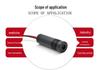 12x40mm Red Laser Module 650nm 10mW for Marking and Positioning